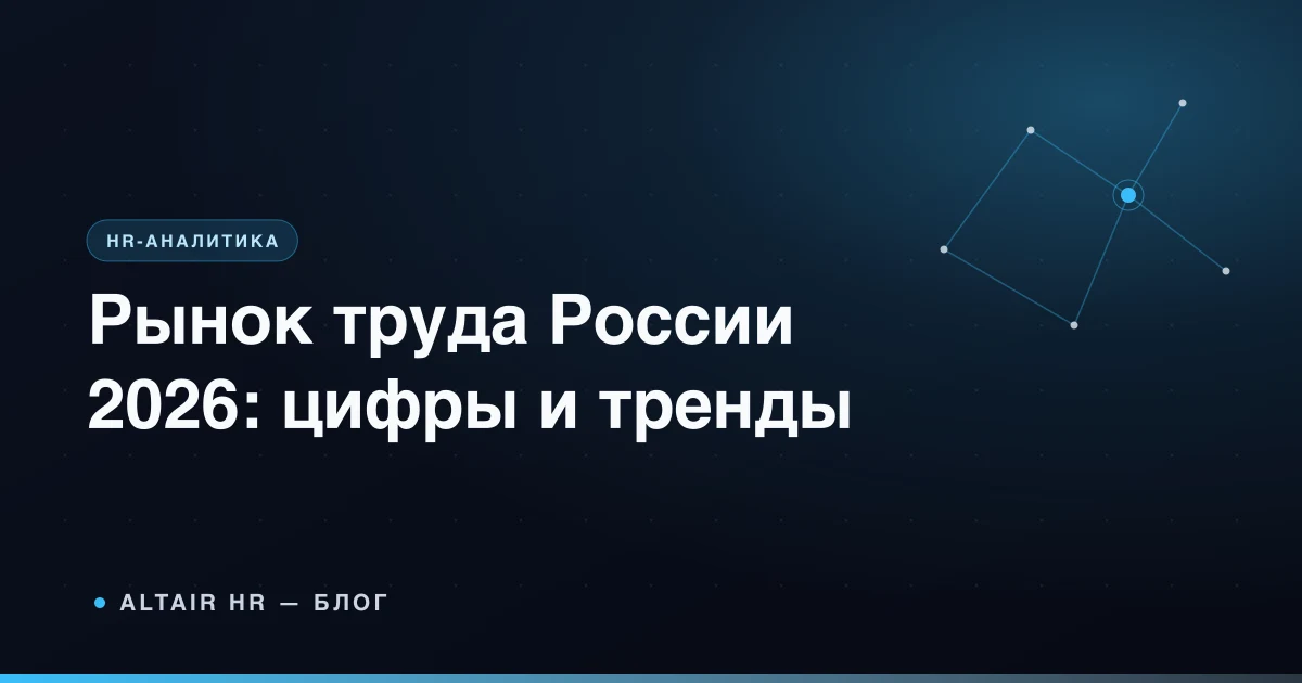 Рынок труда России в 2026 году: графики безработицы, зарплат руководителей и дефицита ключевых кадров